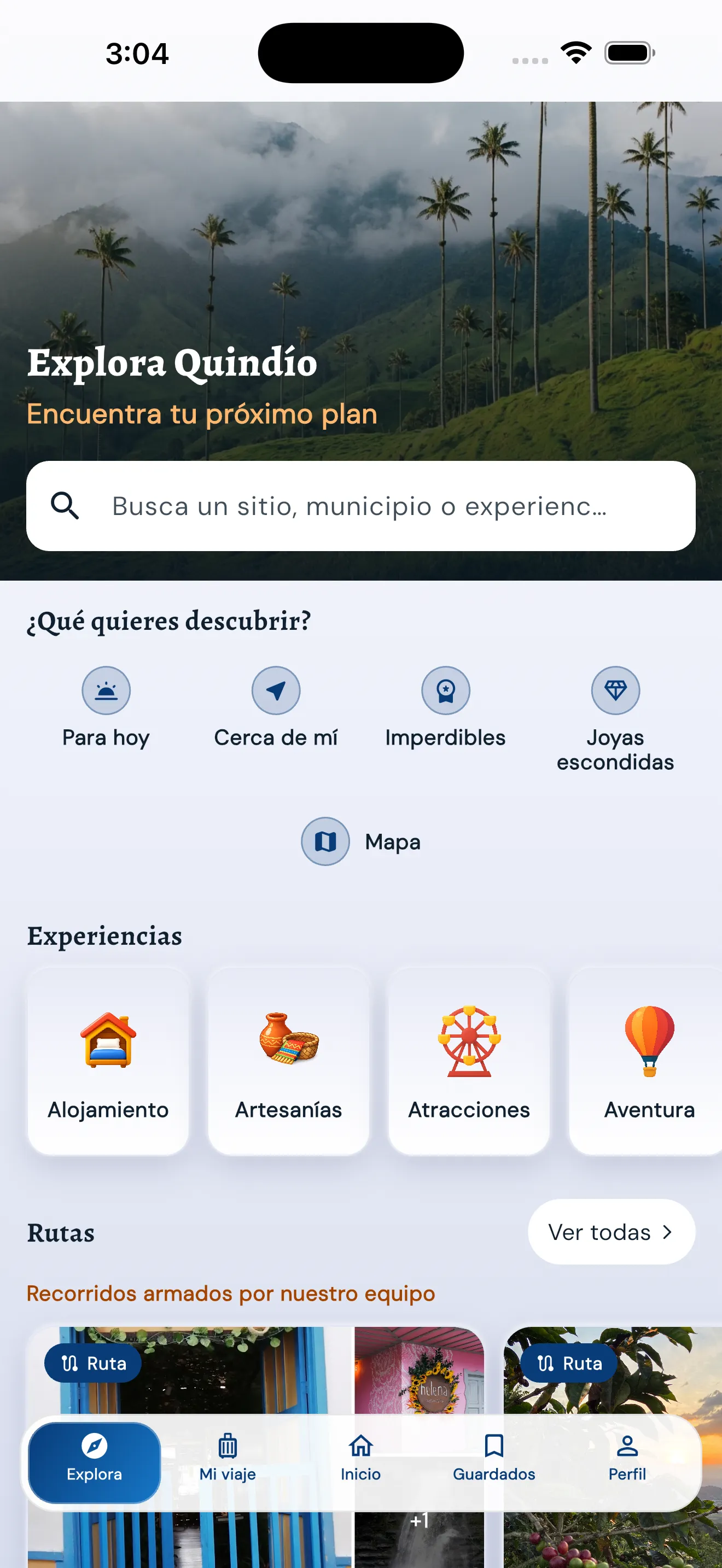 Encuentra lugares para cada plan